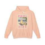 Pool Side | Retro Lightweight Hooded Sweatshirt