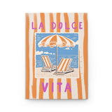 La Dolce Vita | Hardcover Journal