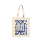 "M" Monogram | Cotton Canvas Tote Bag