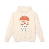 The Sea & The Sun | Retro Lightweight Hooded Sweatshirt