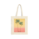 Pool Side | Cotton Canvas Tote Bag