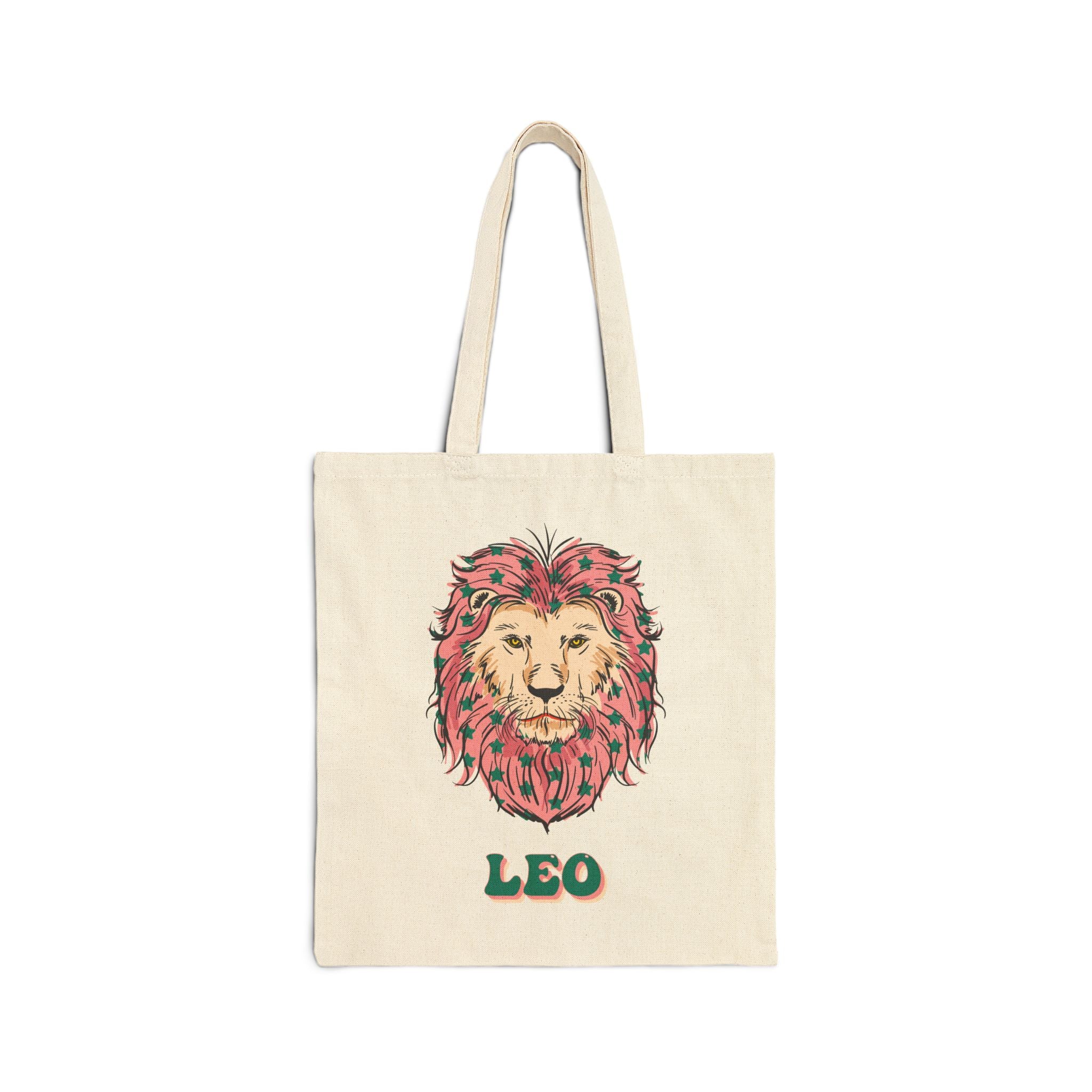 Leo | Cotton Canvas Tote Bag