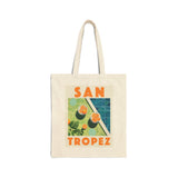 San Tropez | Cotton Canvas Tote Bag